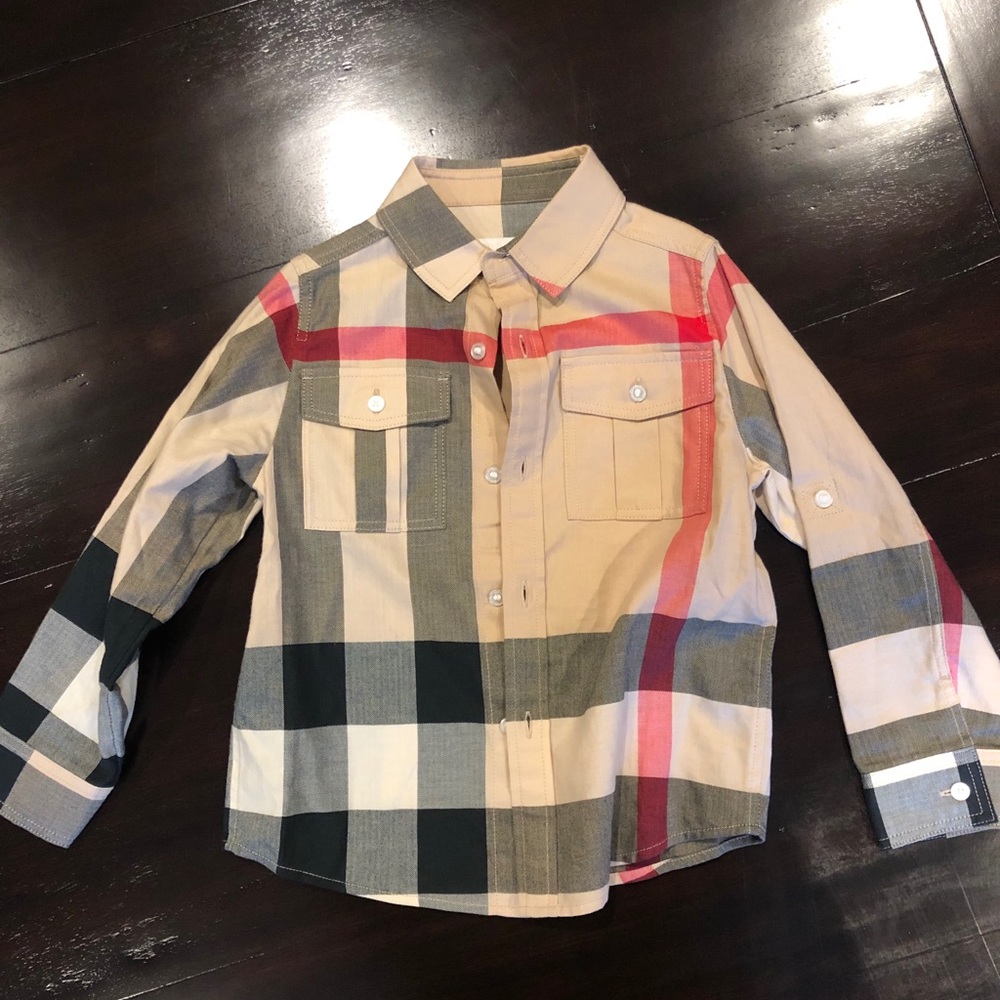 Burberry Boys Vintage Check Cotton Shirt